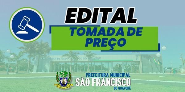 AVISO DE TOMADA DE PREÇO Nº 01/2023 - Conclusão da Construção da Creche Municipal.
