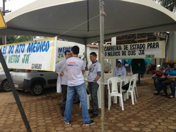 Médicos de Rondônia aderem a movimento nacional