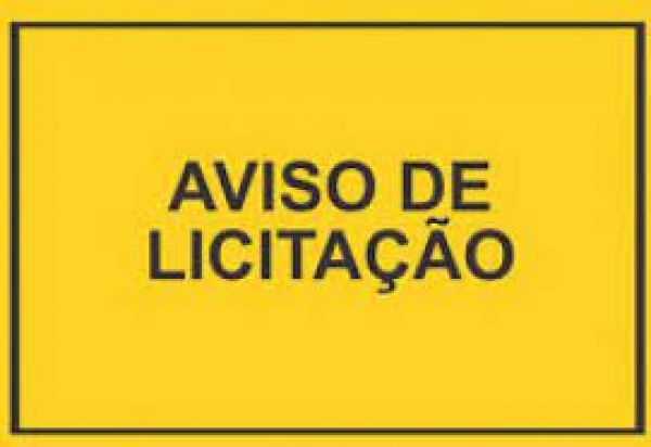 AVISO DO EDITAL DE LICITAÇÃO Pregão Eletrônico nº 46/2022