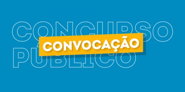 CONVOCAÇÃO CONCURSO PÚBLICO Nº 001/2020
