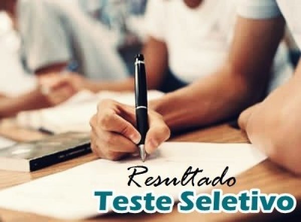 RESULTADO FINAL TESTE SELETIVO
