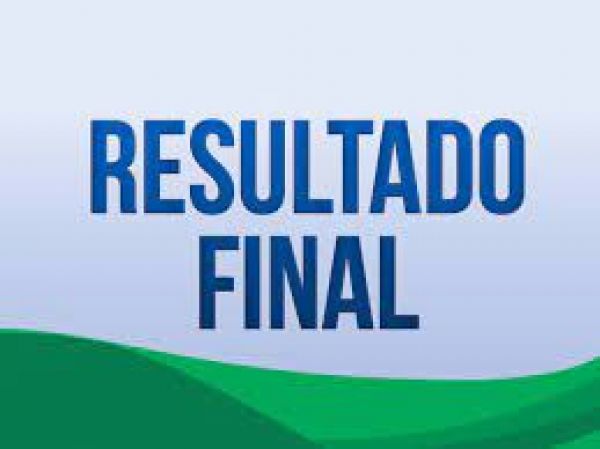 RESULTADO FINAL PROCESSO SELETIVO SECRETARIA MUNICIPAL DE OBRAS – N.º 003/2022